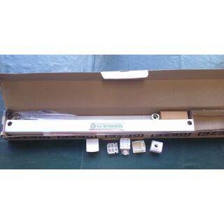 GEZE Gleitschiene für Türschließer T-Stop BG, Aluminium weiß 108482 PodestR4/30