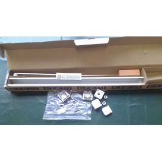 GEZE T-Stop-Gleitschiene für Türschließer TS 5000 / TS 3000 silber, 102363 PodestR4/31