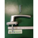 ROTO Fenstergriff Standard ohne Logo 7x40mm Vierkant 10mm Nocken Lochabstand 45mm silber FachX2161
