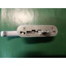 WICONA Alu Fenstergriff mit Fehlbedienungssperre Silber Lochabstand 84mm und 104mm, gegenlaufend HalleH3 + FachX2050