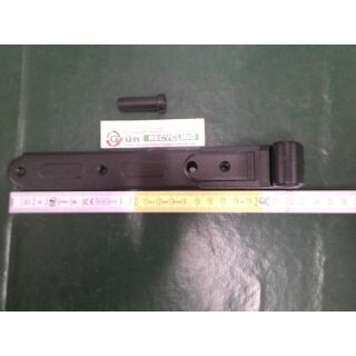 MACO RUSTICO Ladenlangband MV flächenbündig L=230 mm, schwarz RaumX081