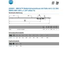 MACO MM B-TV Balkontürverschluss Konstant, PZ Dorn 45 /92/8/16, GM 1050mm, Gesamtlänge 1347mm mit 2 I.S Pilzzapfen