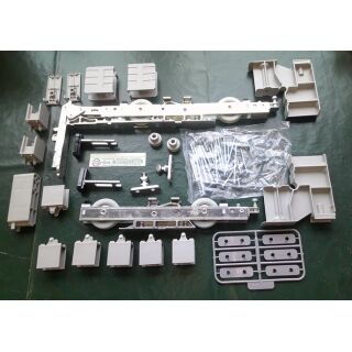 MACO Packung HS Laufwagen 103321   Kunststoff GE/SA Silber 300KG mit Bürsten RaumX202