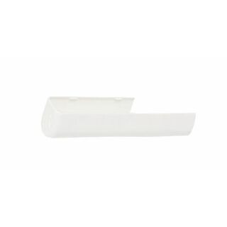 ROTO Centro Abdeckkappe Weiß mit Lagerspuren leicht vergilbt Falzeckband links R630A25008L, ersetz durch Nachfolgenummer R630A21008L senkrecht C100 E20 Raum1R1/40
