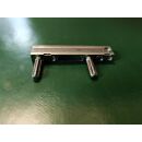 GU Flügellager 76x18x11mm, Haltezapfen 23x6mm, Haltezapfen Abstand 45mm, Lochabstand 45mm FachX2158