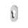 HOPPE Paar PZ Schlüsselrosette OVAL weiss Ral9016 30PS 2666092 R9W2/R2