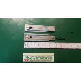 SIEGENIA Stangenanschluss VS, 80 x 19mm mit 1 Rollzapfen FachX2171