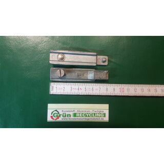 SIEGENIA Stangenanschluss 80 x 19mm mit 1 Rollzapfen, Einhängenocken 5 mm FachX2172