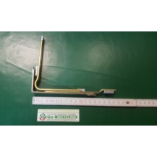 GU Eckumlenkung mit Ausstoß Kantenriegel, 6-24399, 125 x 50mm FachX2179