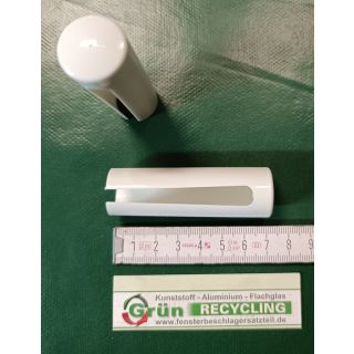 ANUBA Abdeckkappe für Türband Kunststoff-Hülsen für Triplex HT-Band 72x22mm 5025.31 Weiss Raum1R1/55