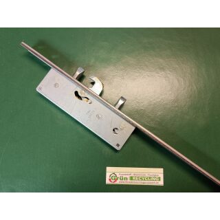 FUHR Panikverschluss Mehrfachverriegelung Multisafe Panik 870 GL Typ 11 U-Stulp 24x6x1990mm, 35 Dorn, 92mm Entferung, 9mm Vierkant Funktion E Edelstahl mit Schwenkriegel und Bolzen Container1
