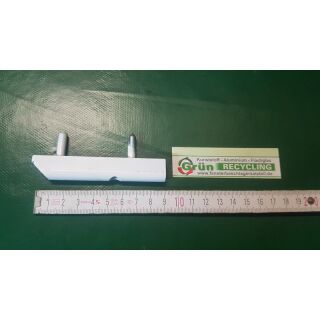 WINKHAUS Eckband FHV20 20 6, 93 x 11 mm, Falz 9 mm, 2 Haltezapfen 20 x 6 mm, Weiß FachX2267