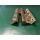 Haustürband Aufsatzband KD13,120 MB, 15 Ø, 3mm Lappenstärke messing poliert  DIN links