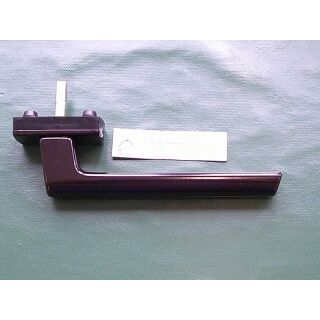 SIEGENIA PSK - Portal 160 Hebel S-Line Stift 7mm Länge 31mm RAL8022 Schwarzbraun FachP1082