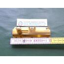 Schlossriegel Schieberiegel Messing poliert flach mit...
