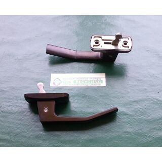 ROTO Treibriegel Griff Fenstergriff SK 2 EV1 braun Lochabstand 43mm Zunge 20mm RaumX329