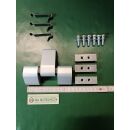 WSS 2D Aluminium Haustürband silber  Türband...