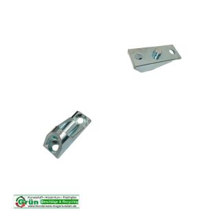KORUNDAL Ecklager Nachbau 41 x 15mm, Haltezapfen Ø 6mm x 4mm FachVR5/291