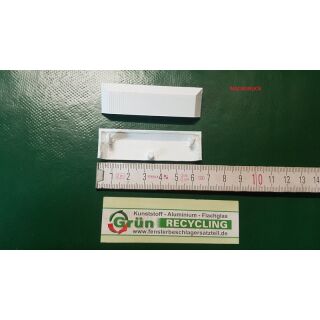 Wasserschlitzkappe Wasserkappe 3181,  64 x 19mm, Bohrabstand 54mm Nachdruck