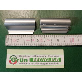 SIEGENIA Abdeckkappe W KF Silber 45x22mm FachP1018