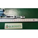 WINKHAUS Eckumlenkung mit Eckband mit 1 Pilzzapfen FL W E1 18-9-12, Schenkel 112 x 112mm, F9 Edelstahlfarbig/ Silber Rechts FachB685