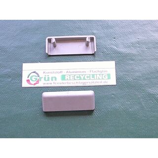 Wasserkappen Wasserschlitzkappen Dunkelgrau 45,5 x 15mm für Lochabstand 33mm RaumX350