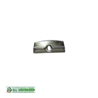 MACO HAUTAU Schließblech Rastplatte Steuerplatten 204 Nr.204 45 x 18mm SKB-SE/Z 204, 1 Set= 2 Schließbleche FachVR2/067