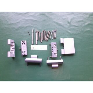 WICONA 6950073 234377 314193 314198 Bänder für Klapp-/Drehfenster R+L Silber FachVR2/089