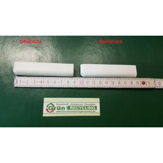 SIEGENIA Abdeckkappe 89 x 13 x 19mm Nachdruck 3D