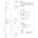 WINKHAUS Mehrfachverriegelung STV-U 2460 Dorn 35/92/8/24...