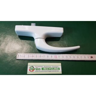 Getriebegriff Fenstergriff Weiß Ral9010 Lochabstand 84,5 und 98mm FachX2455