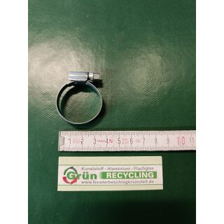 Schlauchschelle DIN 3017 Stahl 20-32x9 verzint FachH