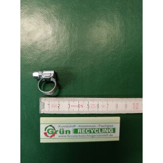 Schlauchschelle 8-12x9mm W1 verzinkt Stahl DIN 3017 FachH