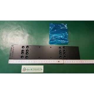 GU Montageplatte OTS 536/634/634x Onyx-matt schwarz RaumX413