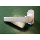 SCHÜCO Fenstergriff Vierkant 7x38mm, Nocken 10mm, Lochabstand 45mm, 234603 Weiß FachVR2/119