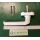 SCHÜCO Fenstergriff Vierkant 7x38mm, Nocken 10mm, Lochabstand 45mm, 234603 Weiß FachVR2/119