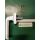 SCHÜCO Fenstergriff Vierkant 7x38mm, Nocken 10mm, Lochabstand 45mm, 234603 Weiß FachVR2/119