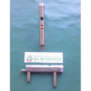 FUHR Flügelband , Eckband 12 201 A 90 x 10 mm , Haltezapfen 21 mm, 31 mm RaumX466