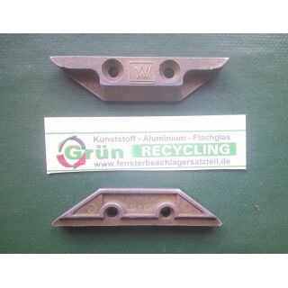 Weidtmann Schließstück / Schließblech 1317, 70x15x10mm SchrankP237/3