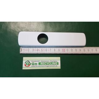 SIEGENIA Abdeckkappe zu HS Hebel Si-Line HS300, 156 x 33mm, Höhe 13mm, Weiß FachX2615