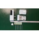 SCHÜRING m-tec I S Band 18 mm mittig Weiß m.Winkel RaumX613 + PaletteH3