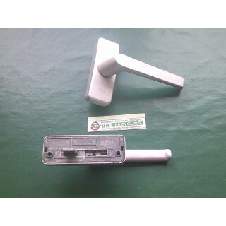 HARTMANN Fenstergriff 15150 Silber Gegenlaufend Lochabstand 85 mm , 100 x 35 mm FachVR2/191