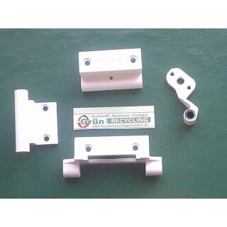ROTO Alu 500 Drehband Set Weiß 653340080652 653340090652 621218250020 65333609 RaumX561