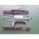 HOPPE Schmalschild BA 216 Garnitur New York dunkelbraun F8707 3257397 Vierkant 8 mm / Entfernung 92 mm FachVR7/018