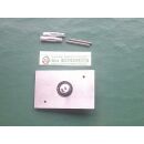 Türklingel gewölbt 80 x 100 mm SchrankP109/2