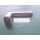 Hueck Griff aus massivem Edelstahl - Lochabstand 50 mm - Vierkant 8mm RaumX605