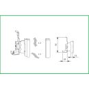 SIEGENIA Eckband Falzeckband KF-12/18-9 Links ELB6 TS FachX2692