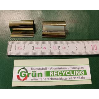 ROTO NT Abdeckkappe für Axerband E5 Messing poliert / Gold 28x13mm 0971000 Raum1R2/12