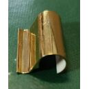 ROTO NT Abdeckkappe für Axerband E5 Messing poliert / Gold 28x13mm 0971000 Raum1R2/12