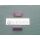 Wasserkappe - Wasserschlitzkappe 35 x 13 mm Schwarz SchrankP111/6